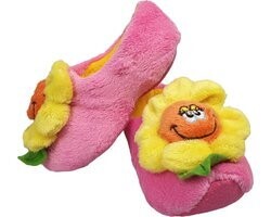 Pantoffelklomp Happy Flower roze