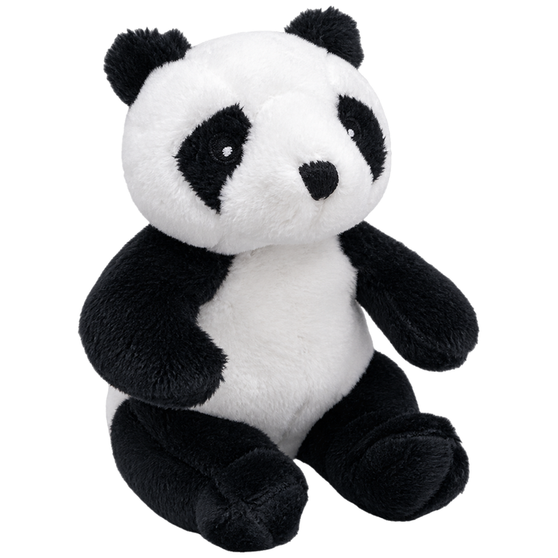 Mini-Animals - Zittende Panda - 12 cm