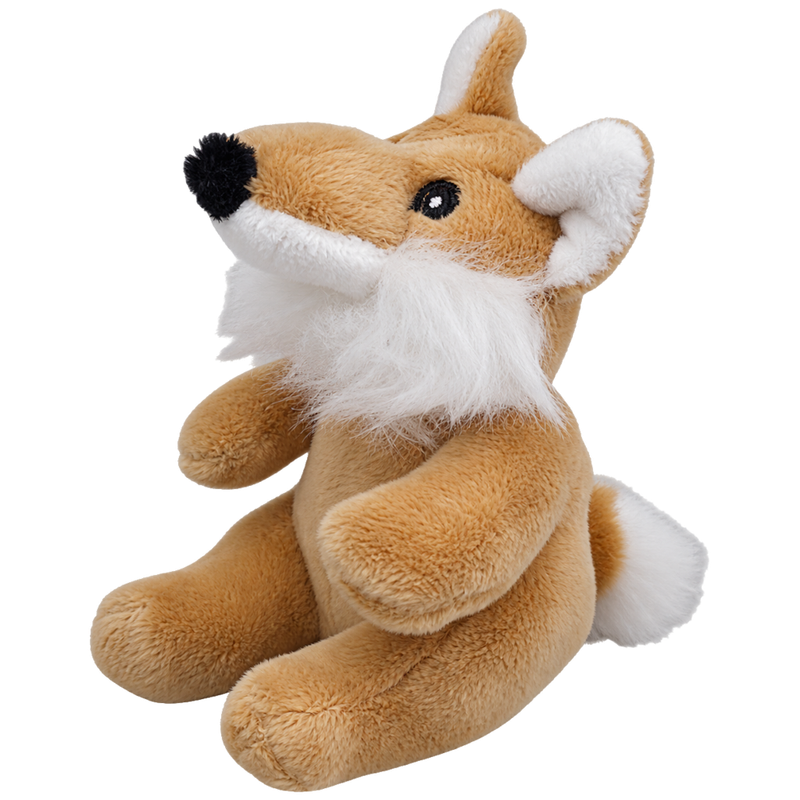 Mini-Animals - Zittende Vos - 12 cm
