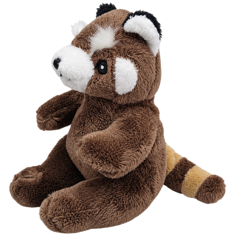 Mini-Animals - Zittende Wasbeer - 12 cm
