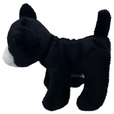 Mini-Animals - Zwarte Kat - 12 cm
