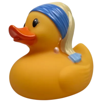 Meisje met de parel badeend