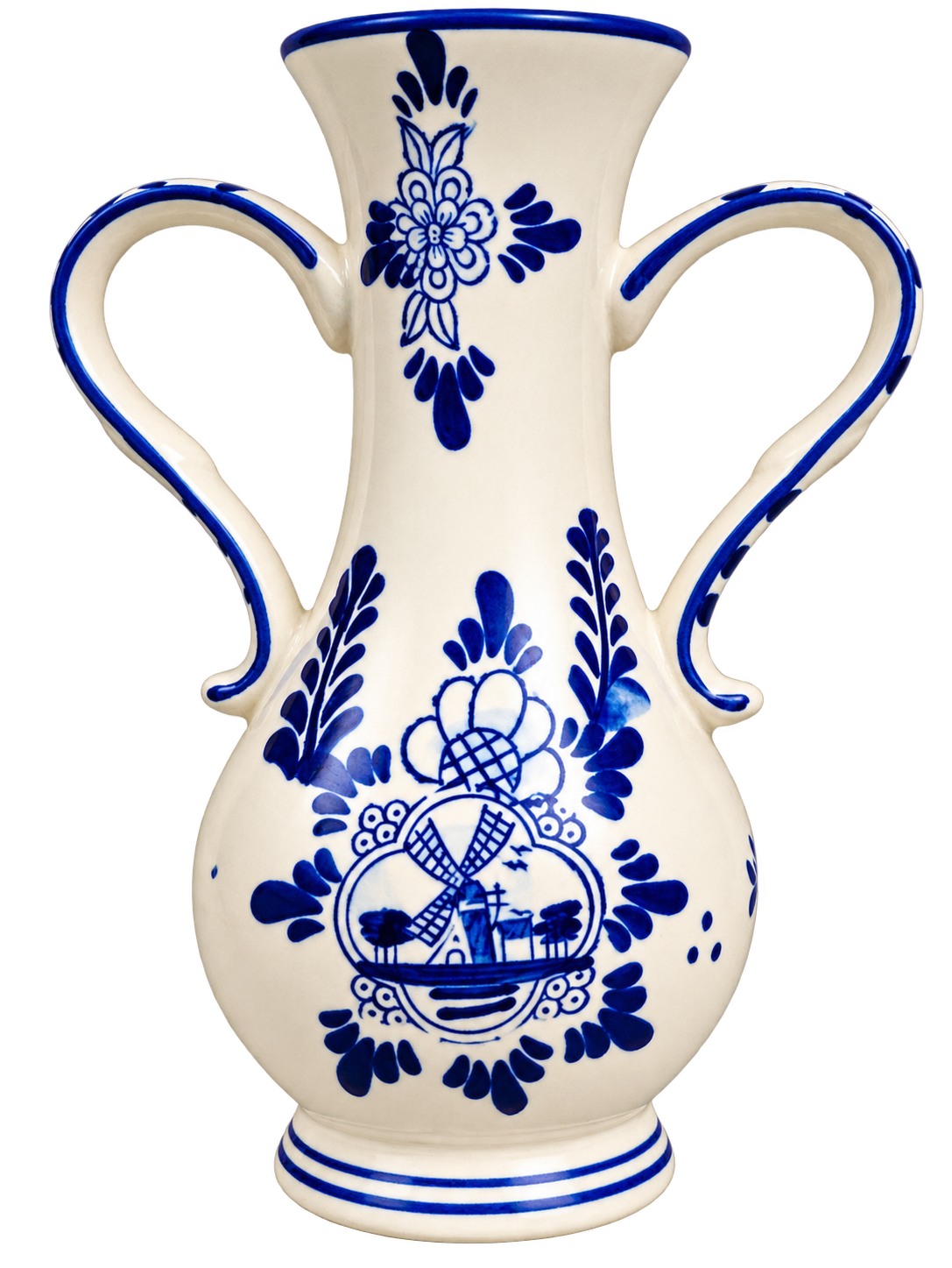 Delfts blauwe Vaas 14.5 cm