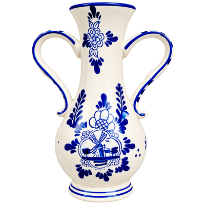 Delfts blauwe Vaas 14.5 cm