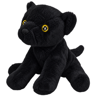 Mini Animals - Zwarte panter - 12 cm