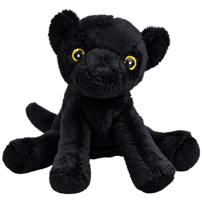 Mini Animals - Zwarte panter - 12 cm