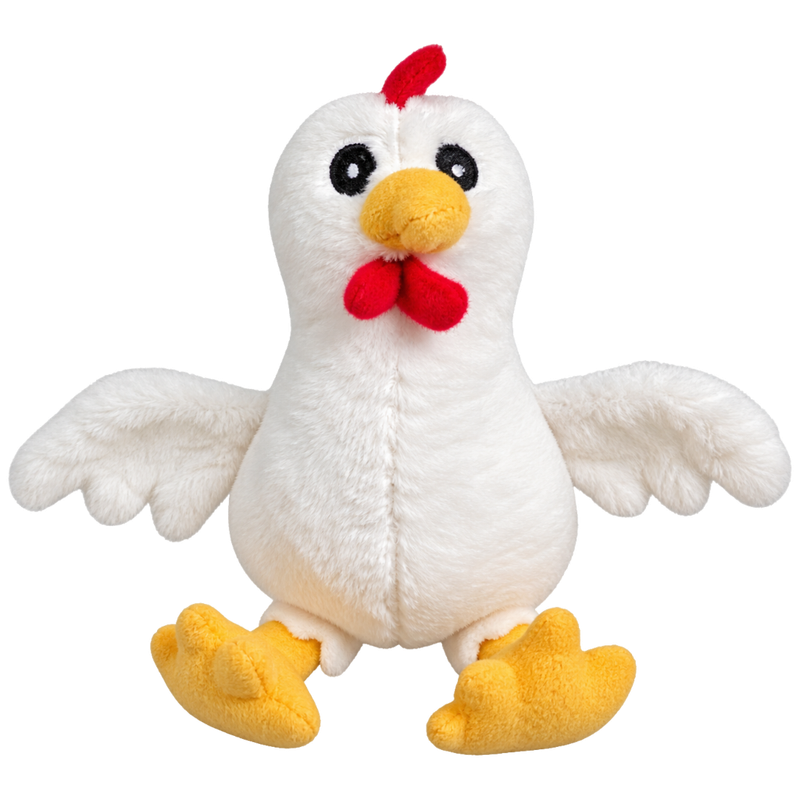 Mini Animals - Zittende haan - 12 cm