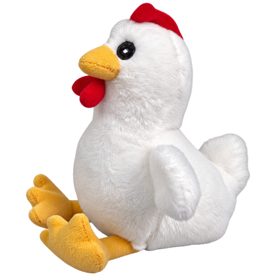 Mini Animals - Zittende haan - 12 cm