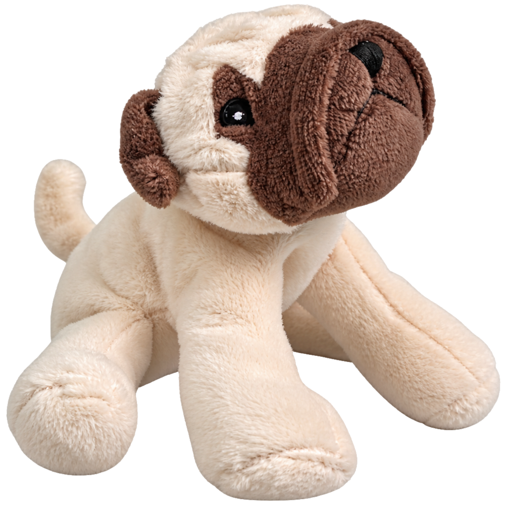 Mini Animals - Beige bulldog - 12 cm