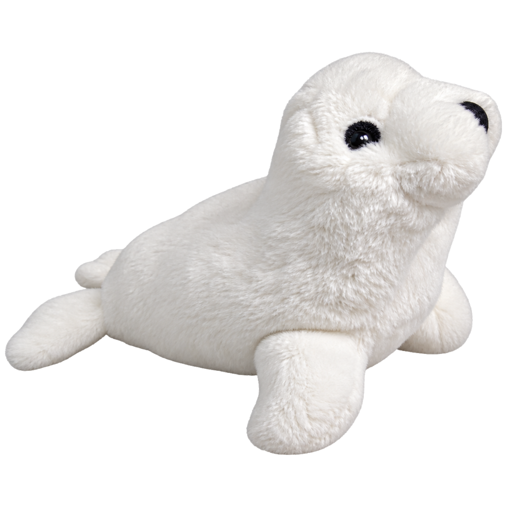 Mini Animals - Witte zeehond  - 12 cm