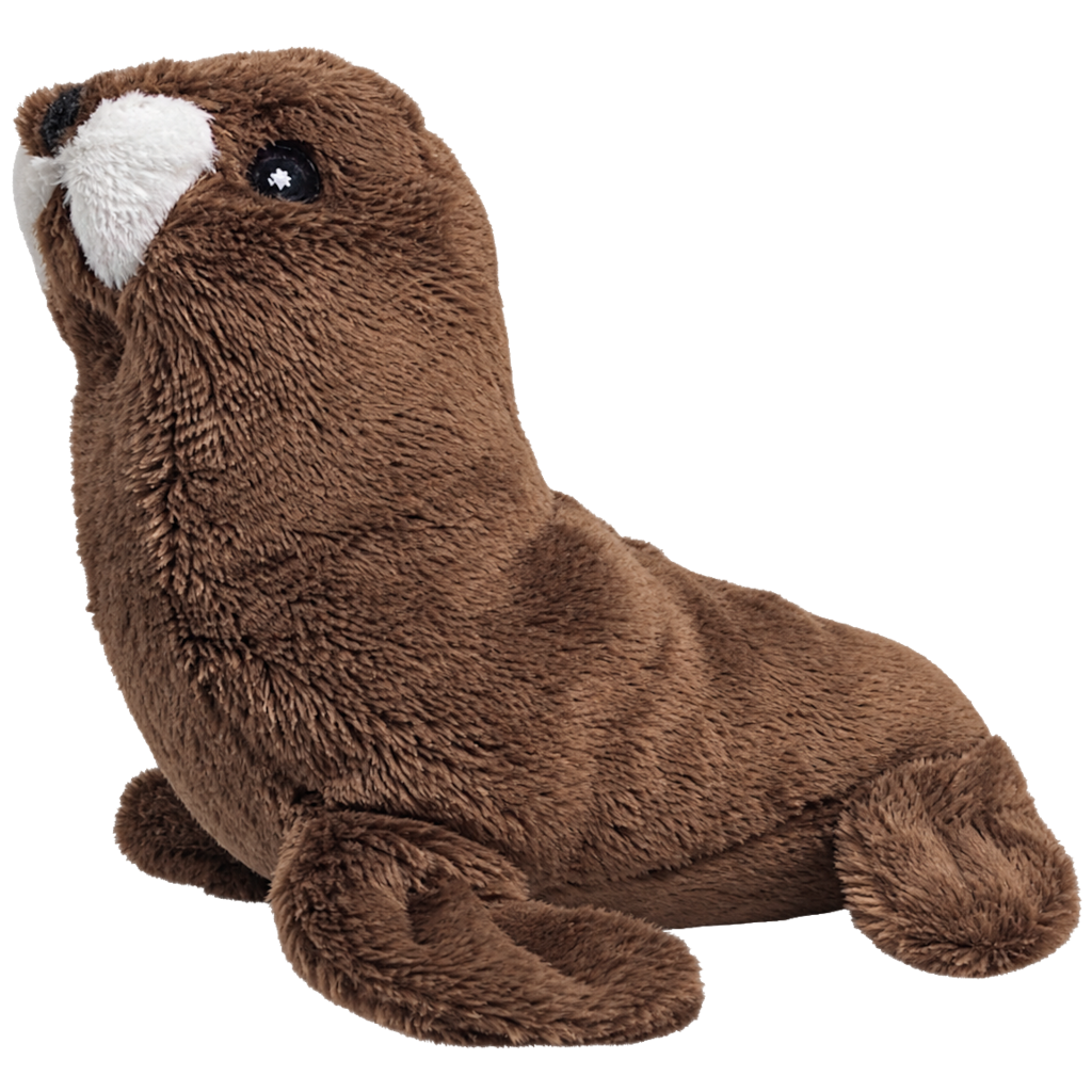Mini Animals - Bruine zeerob - 12 cm