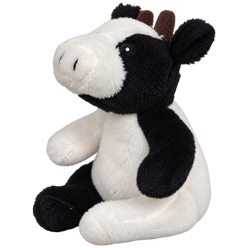 Mini Animals - Zittende koe - 12 cm