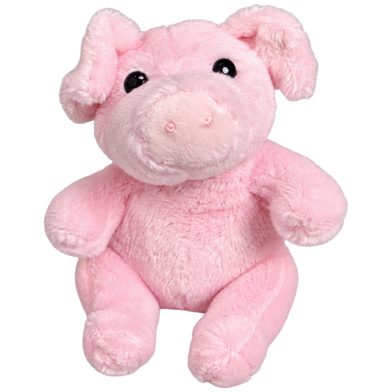 Mini Animals - Zittende varken - 12 cm