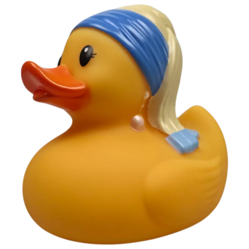 Badeend Meisje met de parel