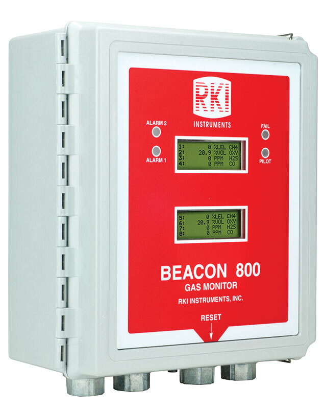 Beacon 800 Eight Channel Wall Mount Controller
