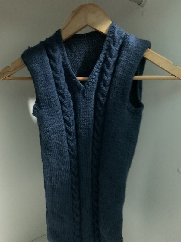 Chaleco azul