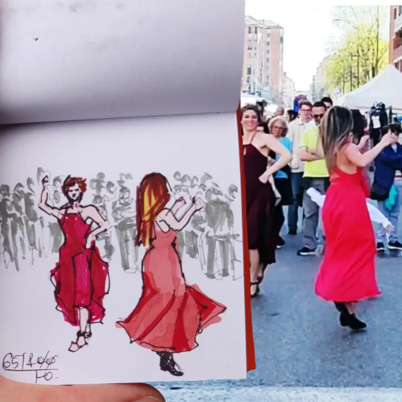200+ drawings sketchbook the 100 day project * oltre 200 disegni realizzati in 100 giorni