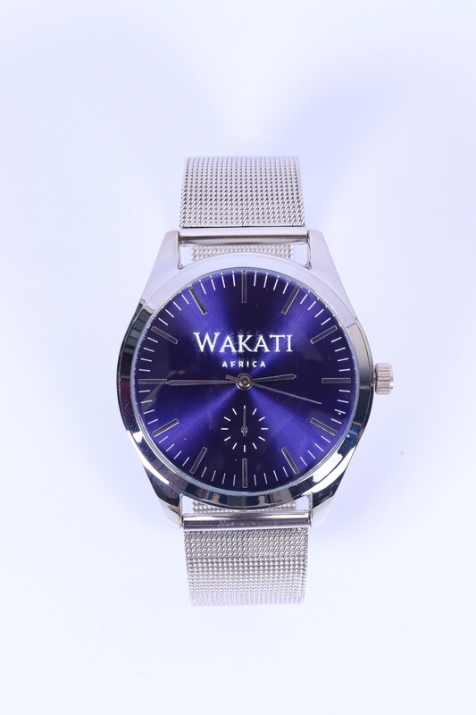Lwanzhe  Blue -Silver Watch