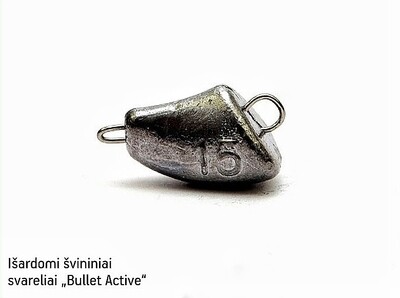 Švininiai išardomi svareliai „Bullet Active“