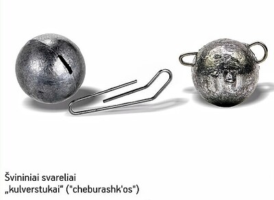 “Švininiai svareliai „kulverstukai“