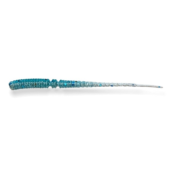 "Long Tail" 2.4" 6cm 10vnt. Aquamarine