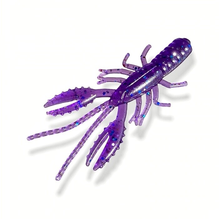 "Crayfish" 2,0" 8pcs.Dark Violet