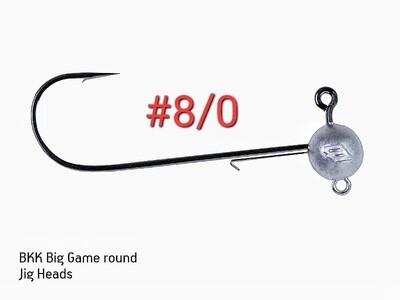 BKK Big Game round galvakabliai #8/0 - 7g (2vnt.)