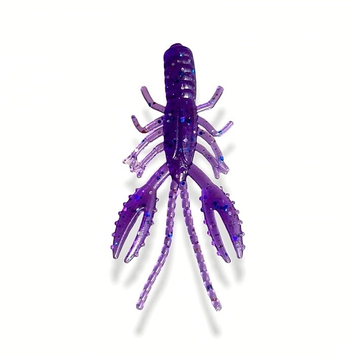 "Crayfish" 2,0" 8pcs. Dark Violet