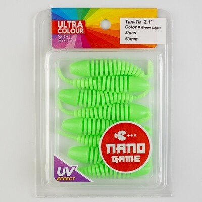 "Tan-Ta" 2.1" (53mm) 8vnt.  Green Light