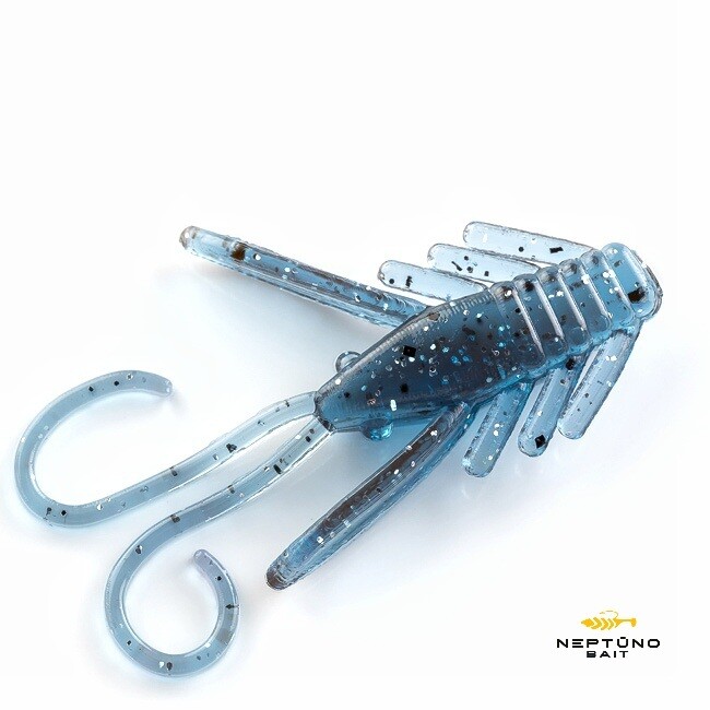 Nimfa 1,3&quot;, Spalva: Aquasilver