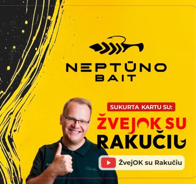 ŽvejOK su Rakučiu &amp; Neptūno Bait