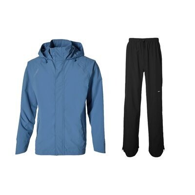 Regenpak BASIL hoga blauw