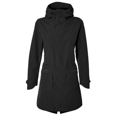 Regenjas BASIL mosse parka zwart