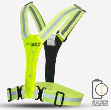 GATO led safer sport vest usb