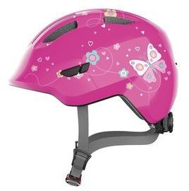 Helm ABUS smiley 3.0 pink butterfly