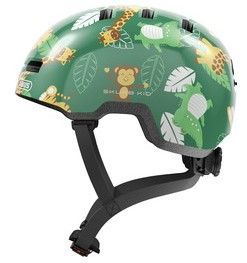 Helm ABUS skurb kid green jungle