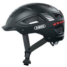 Helm ABUS hyban 2.0 led signal black matt