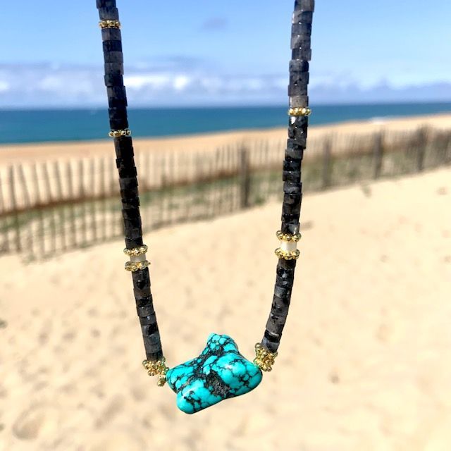 Luko  turquoise noire