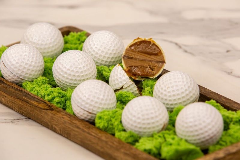 ⛳ Triple Chocolate Golf Balls