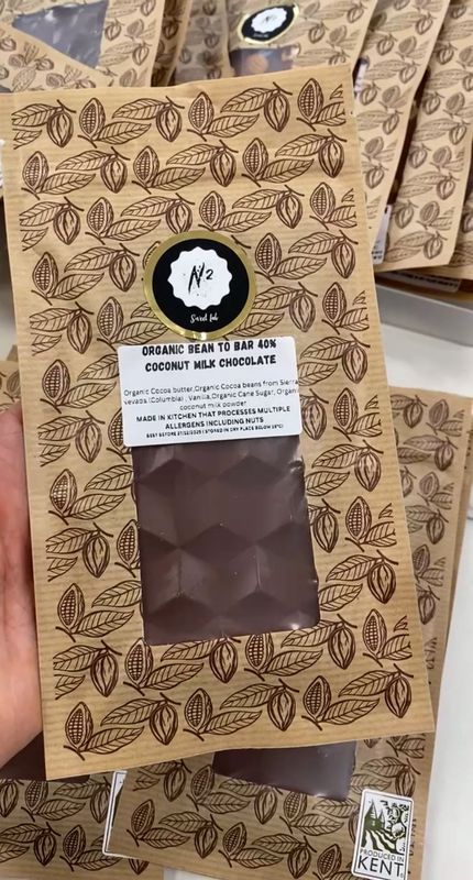 Bean to Bar Coconut Milk 40% Dairy Free