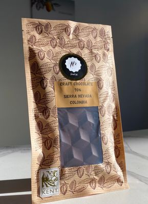 Bean to Bar 70% Siera Nevada, Colombia Bean to Bar 70% Siera Nevada, Colombia
