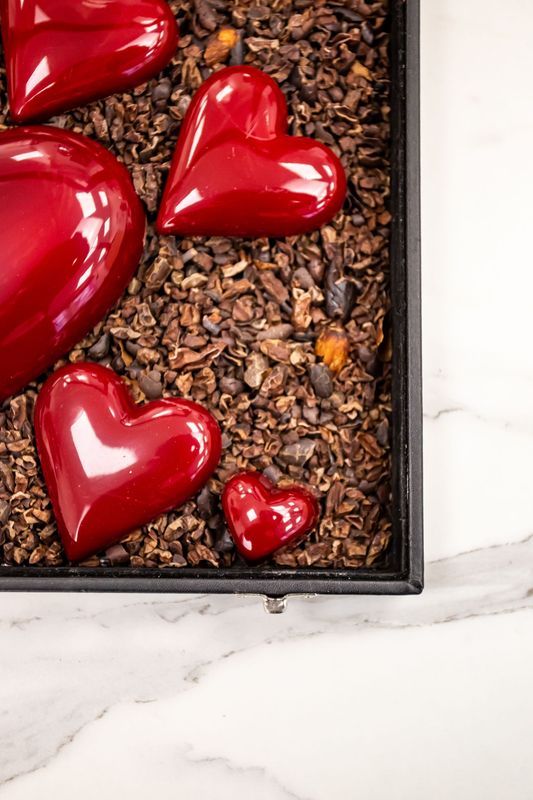 Artisan Valentine’s & Galentine’s Chocolate Hearts