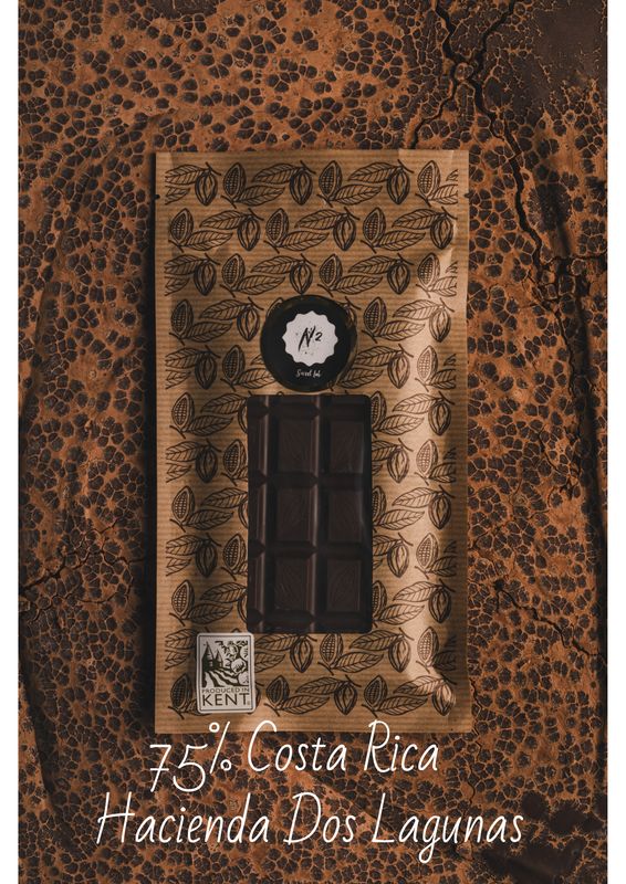 Bean to Bar 75% Costa Rica Hacienda Dos Lagunas