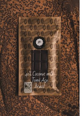 Bean-to-Bar 40% Brazil Coconut Milk Chocolate - Tomé-Açu (Plant-Based) Bean-to-Bar 40% Brazil Coconut Milk Chocolate - Tomé-Açu (Plant-Based)