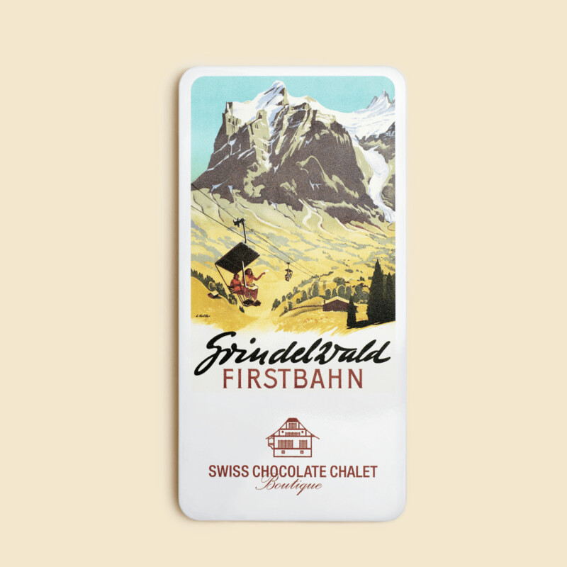 Vintage Dose Grindelwald Sujet "Firstbahn"