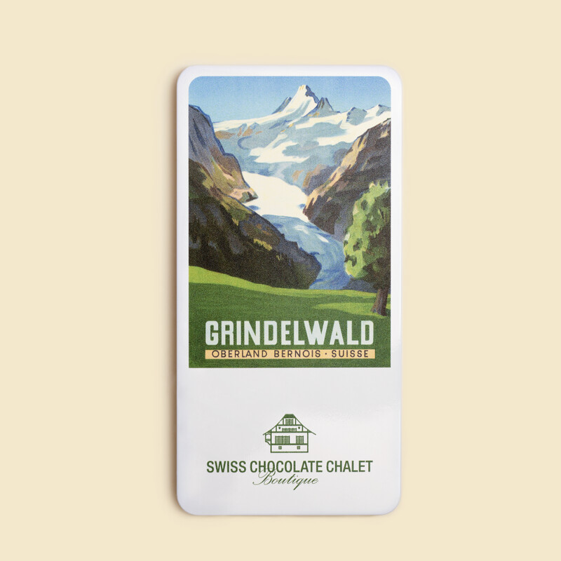 Vintage Dose Grindelwald Sujet "Gletscher"