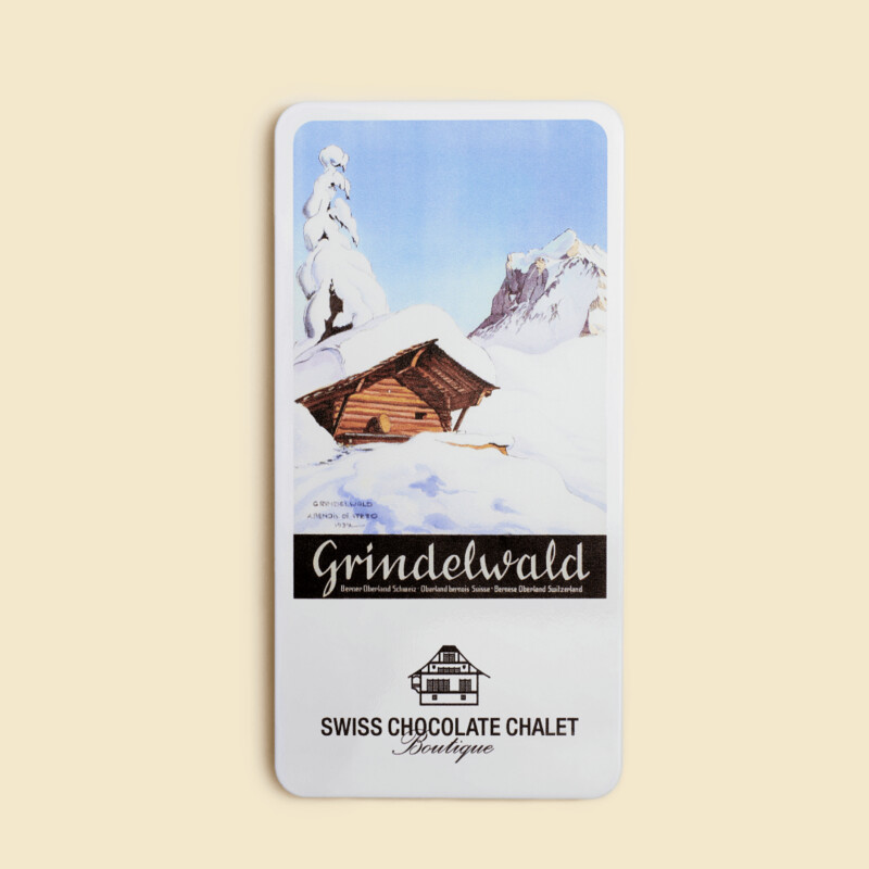 Vintage Dose Grindelwald Sujet "Chalet"