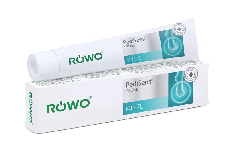 RÖWO PediSens Fußcreme kühlende Crem gegen Juckreiz und Wundlaufen