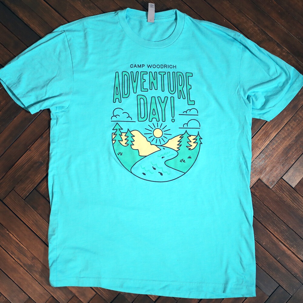 Adventure Day Tee, Teal