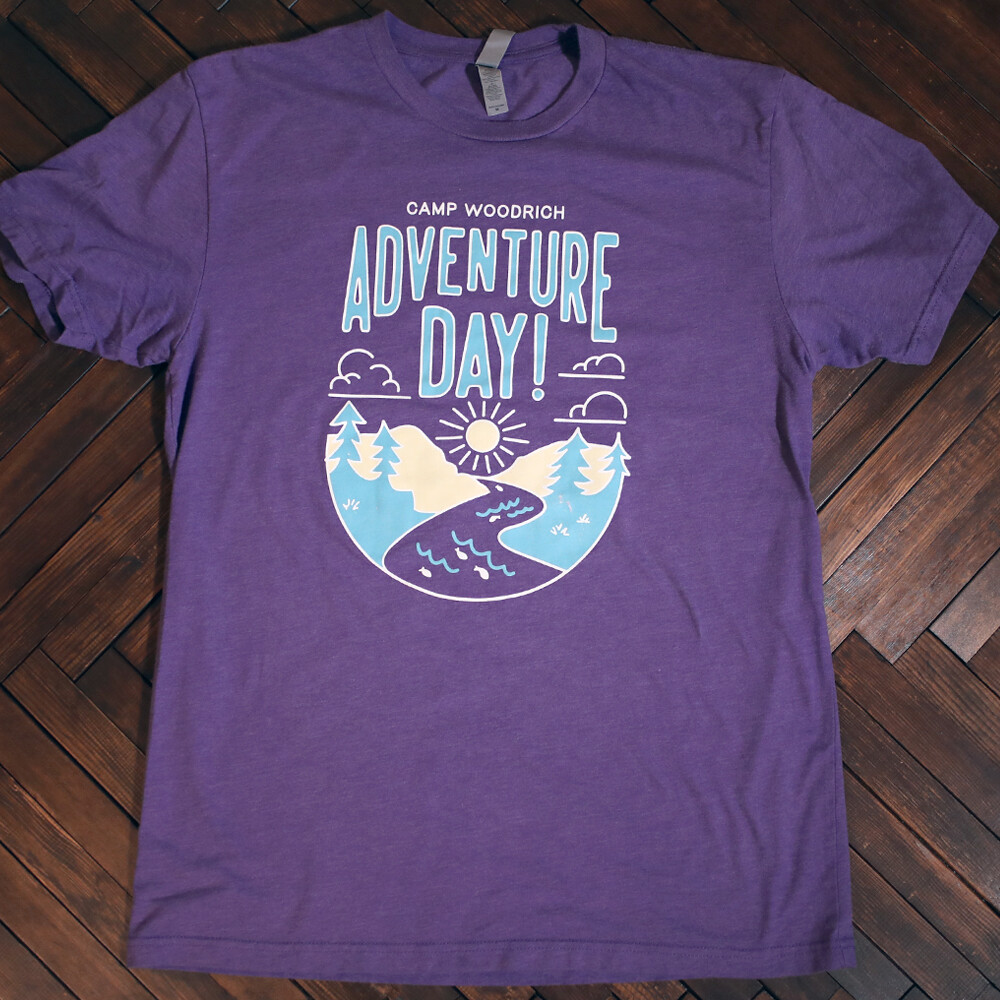 Adventure Day Tee, Purple